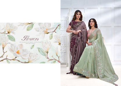 Mohmanthan 23500 Series Majestica Mahotsav Sarees
