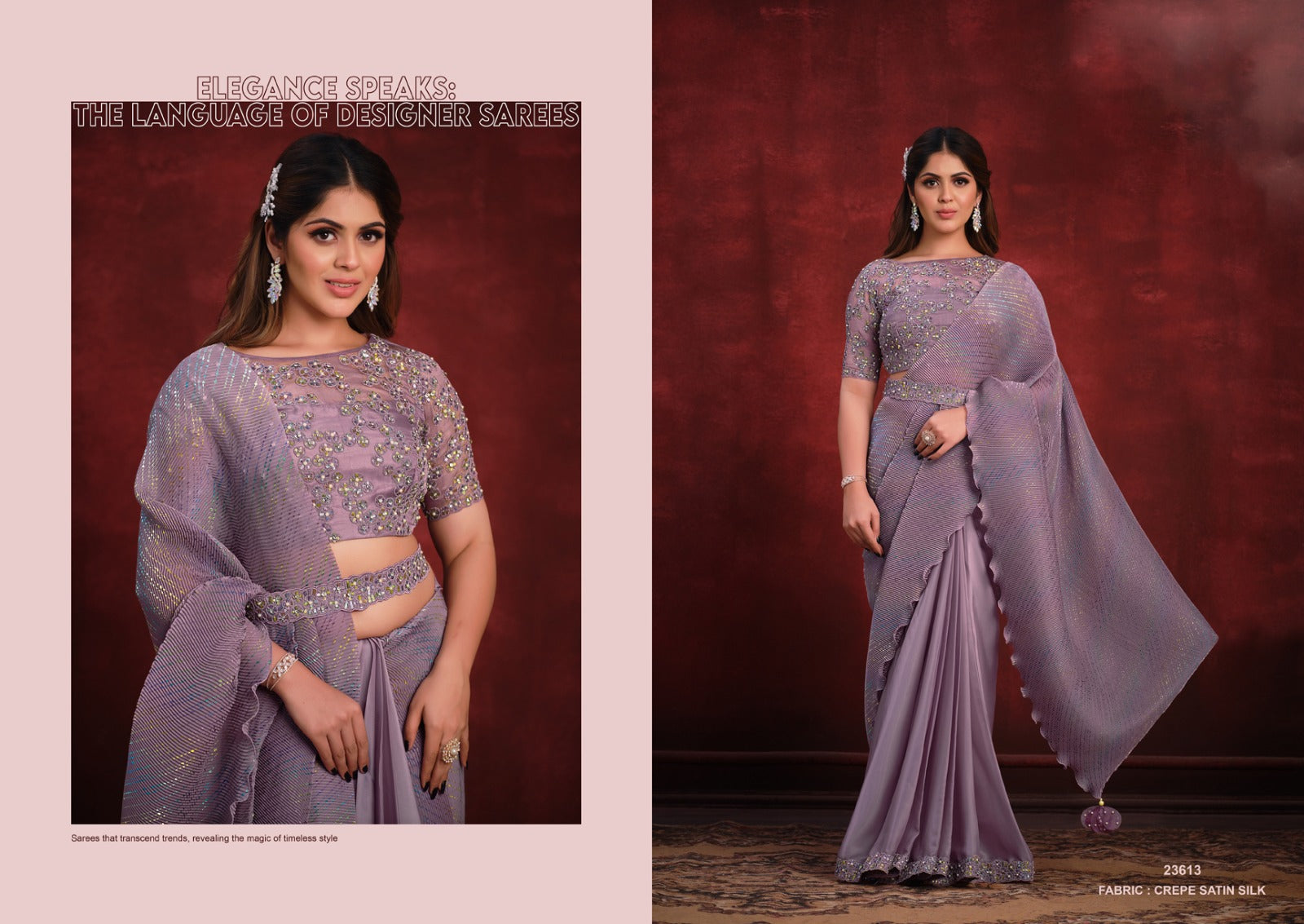 Mohmanthan 23600 Kimaya Mahotsav Sarees