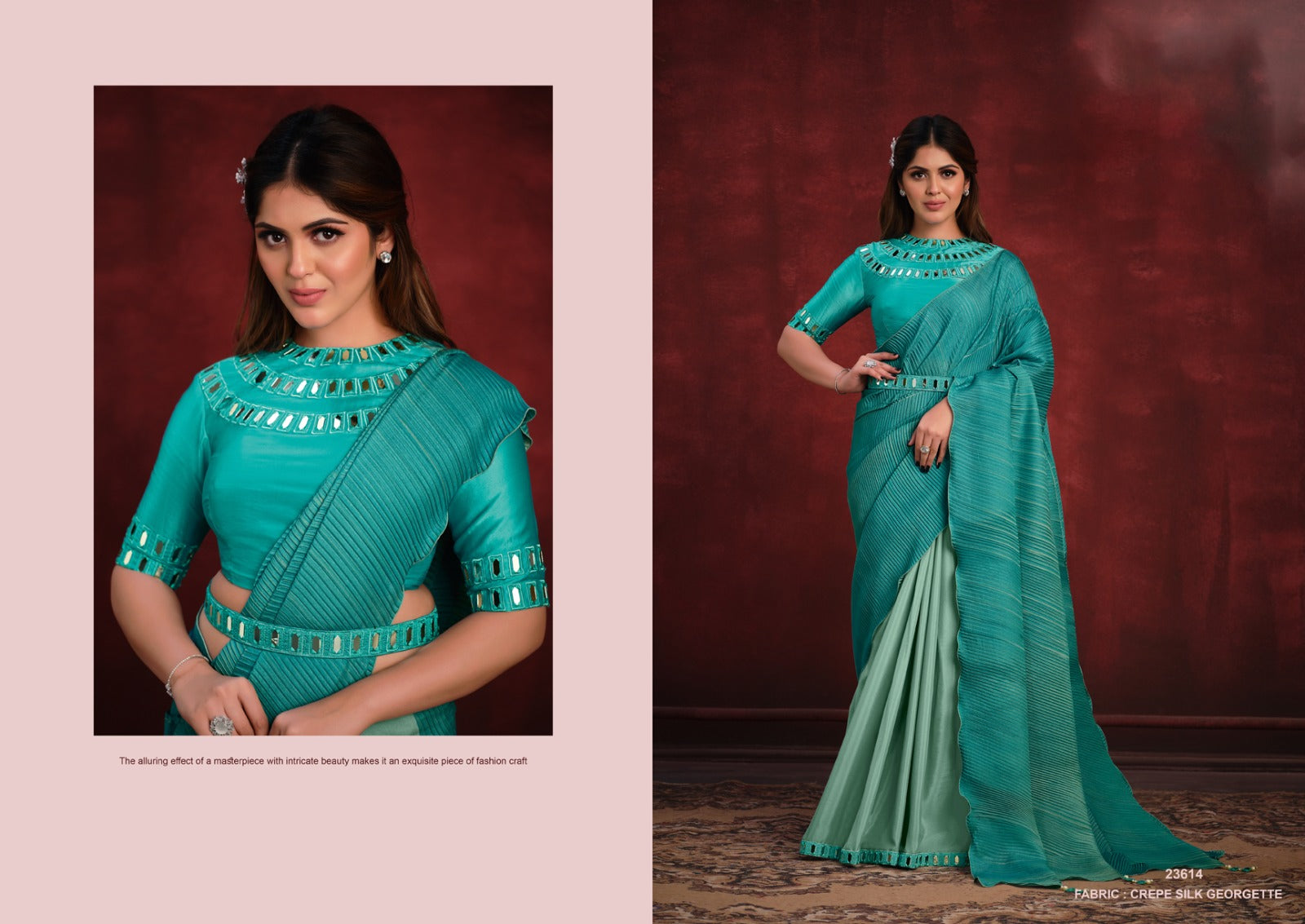 Mohmanthan 23600 Kimaya Mahotsav Sarees
