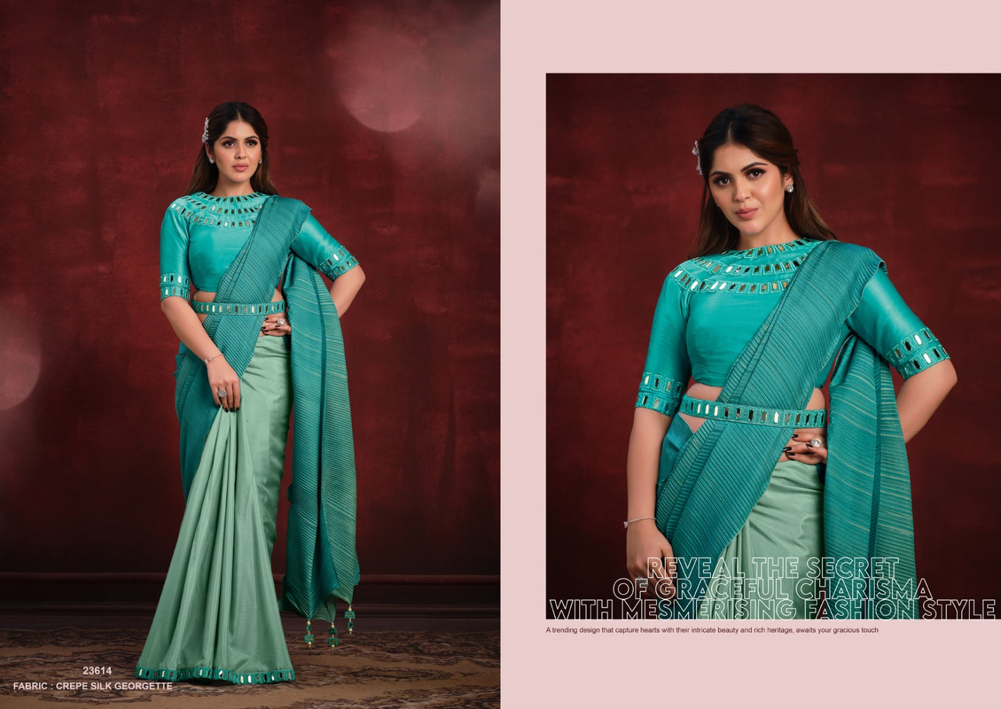 Mohmanthan 23600 Kimaya Mahotsav Sarees
