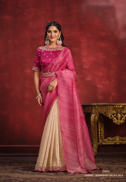 Mohmanthan 23600 Kimaya Mahotsav Sarees
