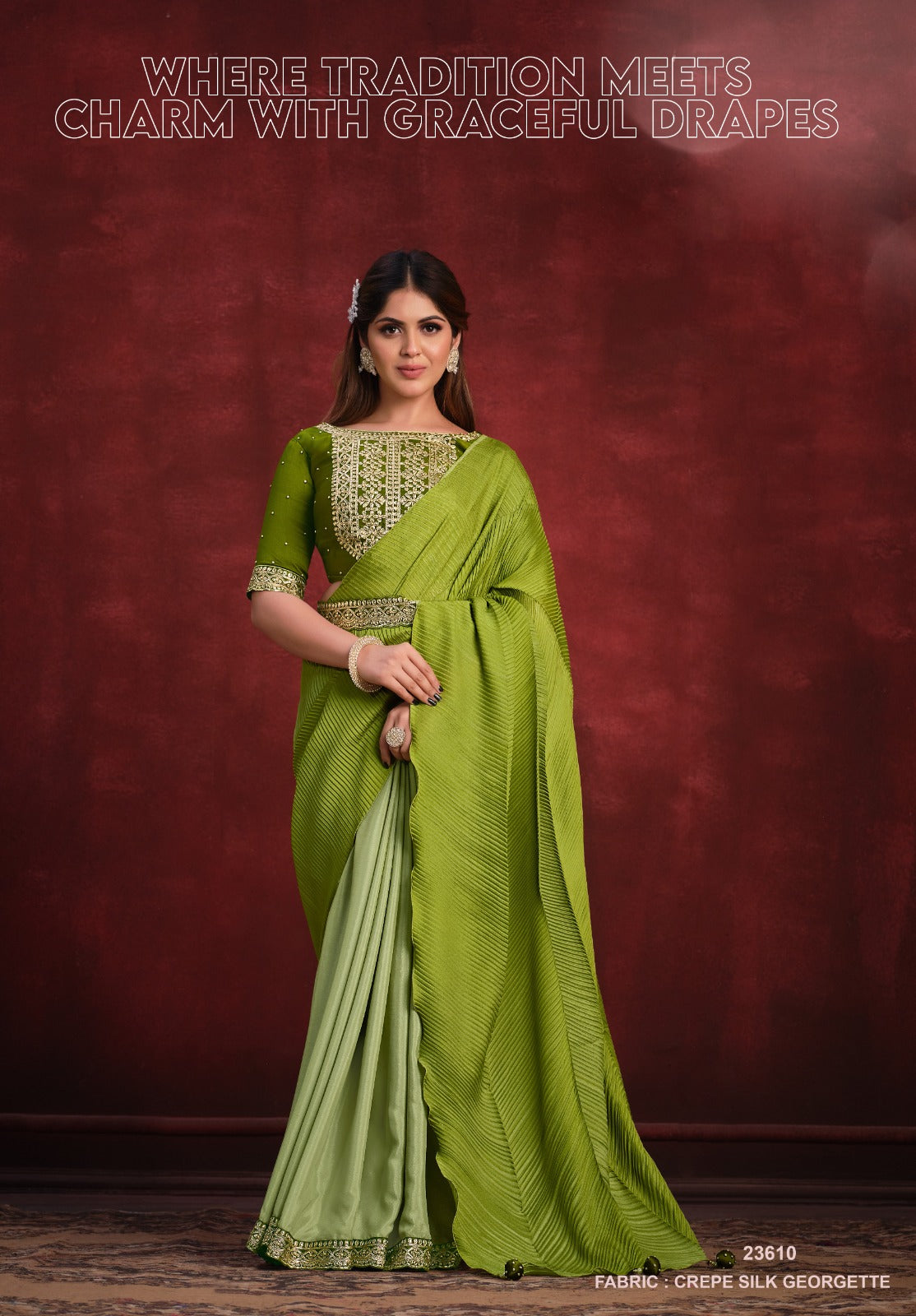 Mohmanthan 23600 Kimaya Mahotsav Sarees