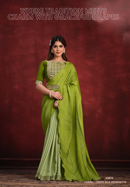 Mohmanthan 23600 Kimaya Mahotsav Sarees