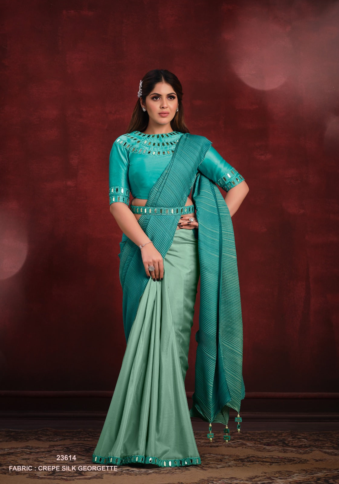Mohmanthan 23600 Kimaya Mahotsav Sarees