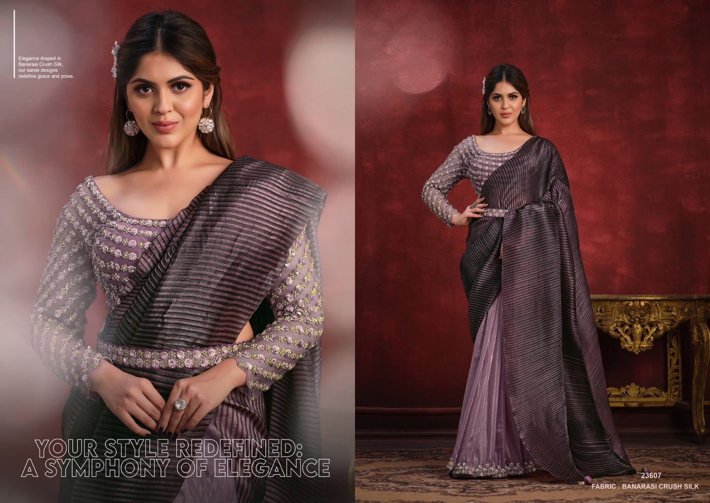 Mohmanthan 23600 Kimaya Mahotsav Sarees