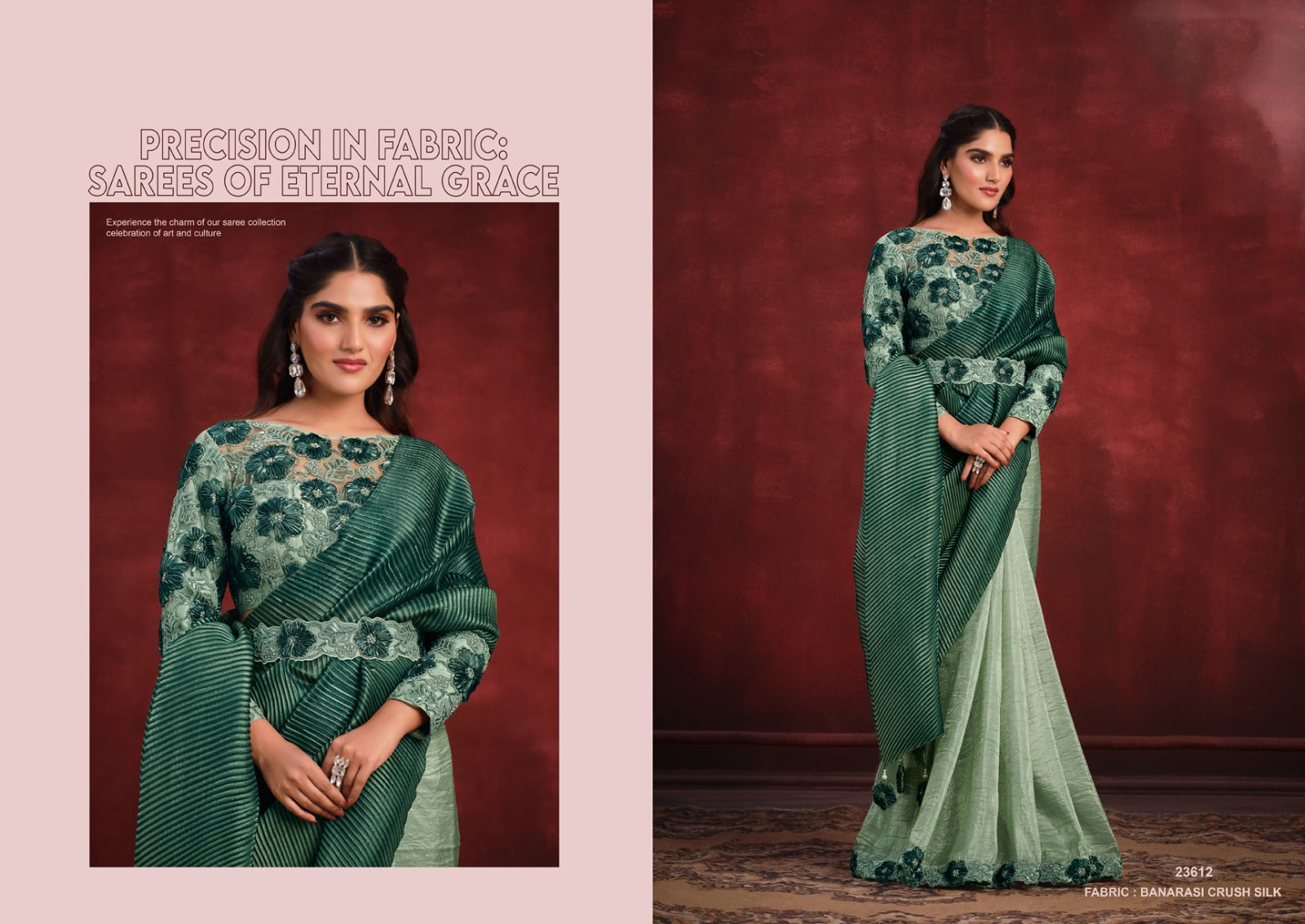 Mohmanthan 23600 Kimaya Mahotsav Sarees