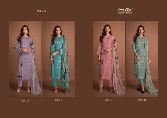 Molly Omtex Pashmina Suits
