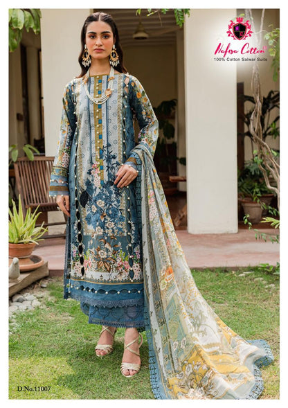 Monsoon Cotton Collection Vol 11 Nafisa Cotton Karachi Salwar Suits