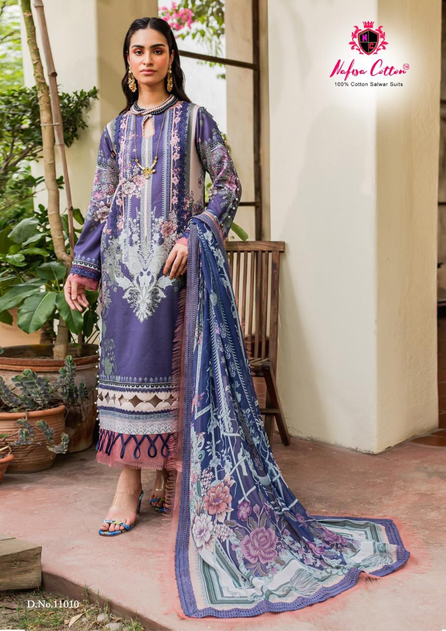 Monsoon Cotton Collection Vol 11 Nafisa Cotton Karachi Salwar Suits