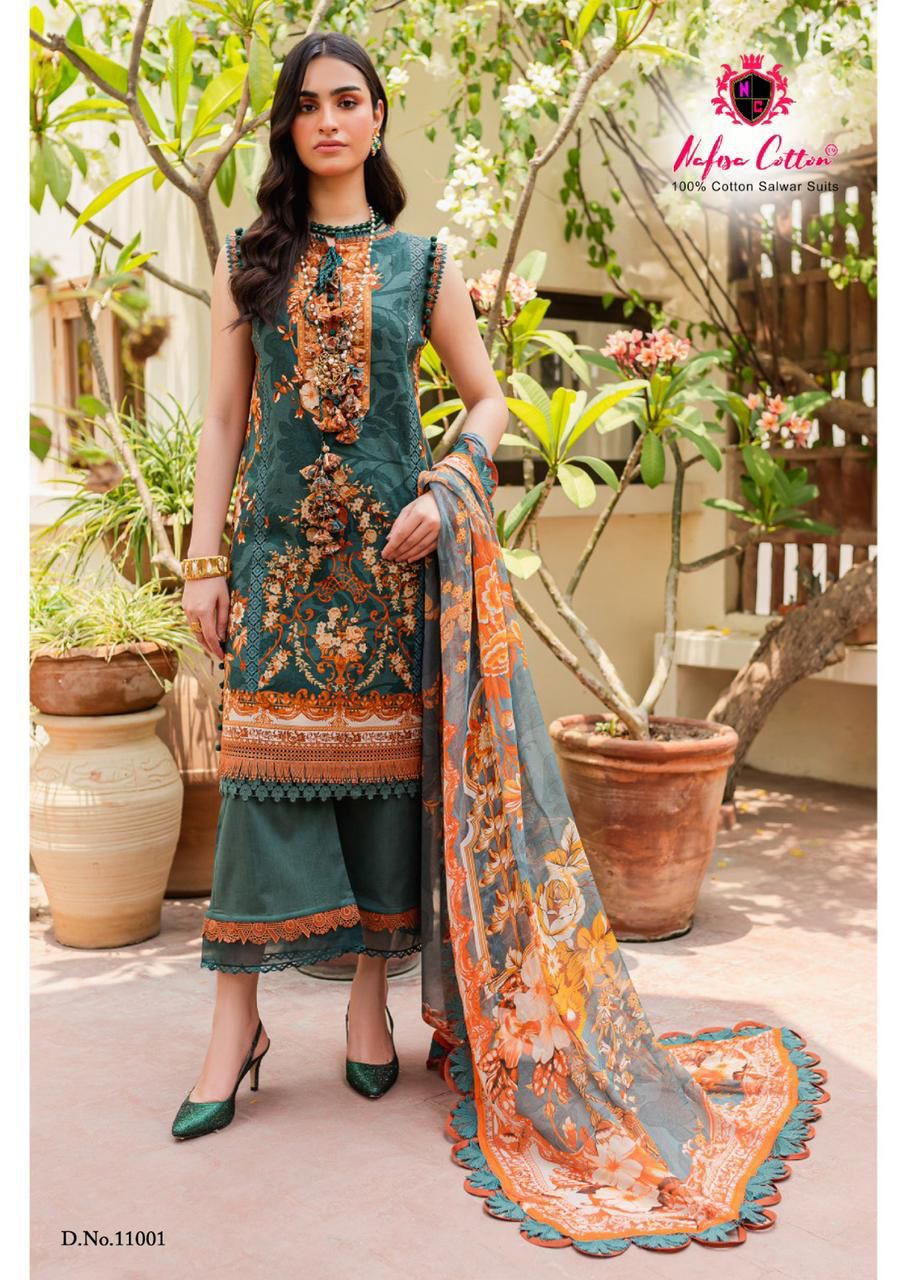 Nafisa Andaaz Karachi Suit -Dress Material -Wholesale Catalog