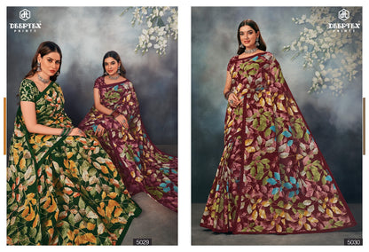 Mother India Vol 50 Deeptex Prints Cotton Sarees