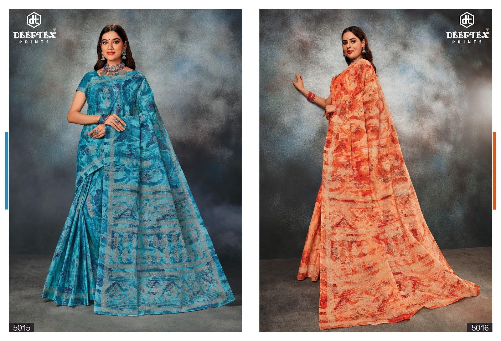 Mother India Vol 50 Deeptex Prints Cotton Sarees