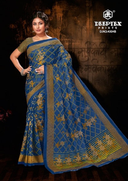 Mother Queen Vol-4 Deeptex Prints Cotton Sarees