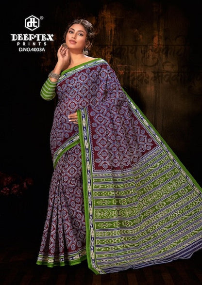 Mother Queen Vol-4 Deeptex Prints Cotton Sarees