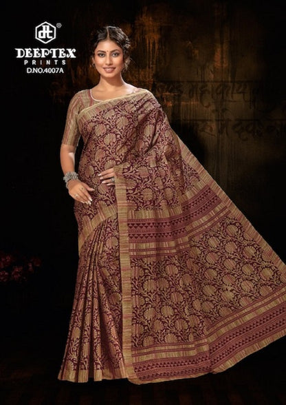 Mother Queen Vol-4 Deeptex Prints Cotton Sarees