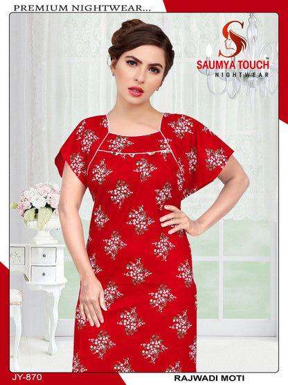 Moti-2012 Saumya Touch Night Gowns