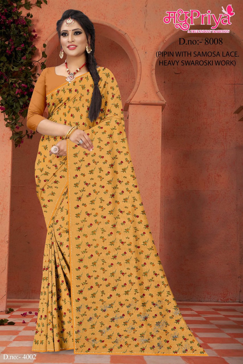 Motipak-8008 Madhupriya Sarees