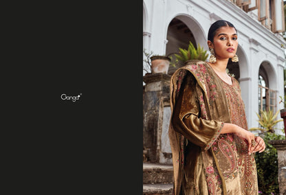 Mrunal Ganga Velvet Suits