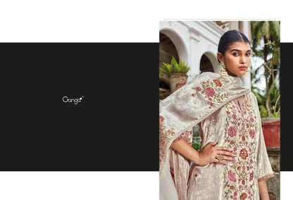 Mrunal Ganga Velvet Suits