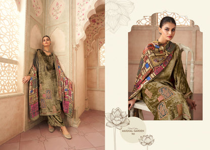 Mughal Garden Sahiba Velvet Suits