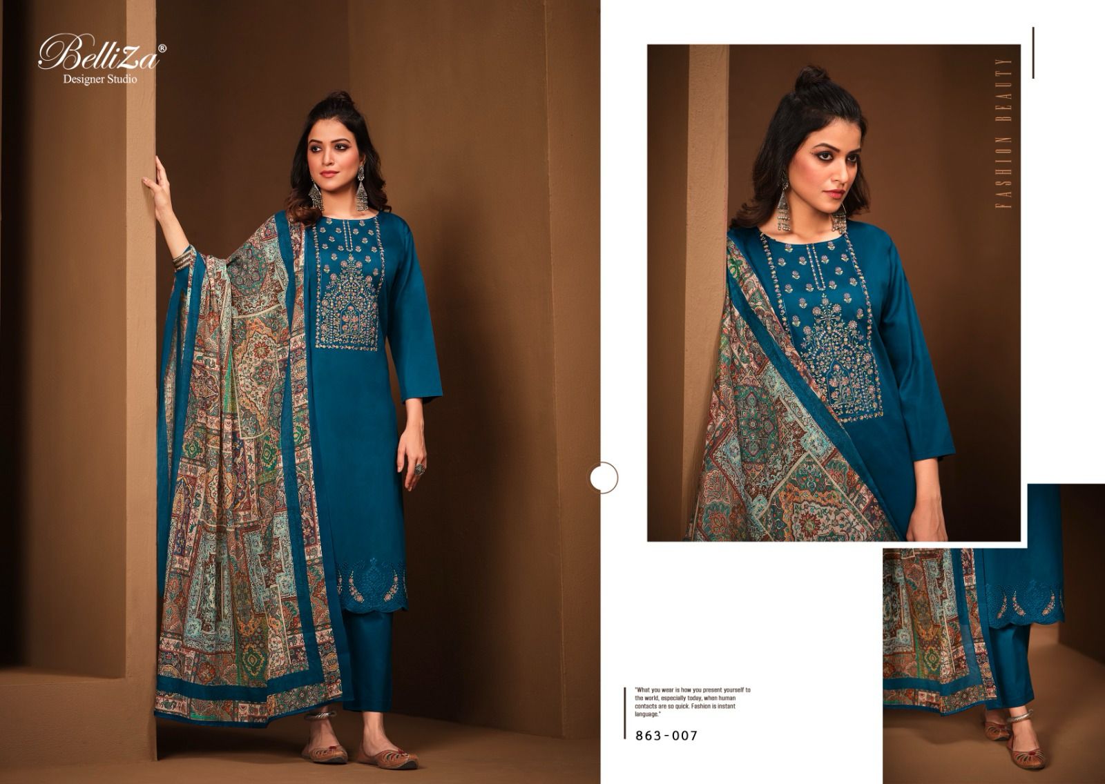 Mughal Garden Vol 2 Belliza Designer Studio Heavy Jaam Pant Style Suits
