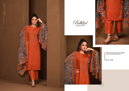 Mughal Garden Vol 2 Belliza Designer Studio Heavy Jaam Pant Style Suits