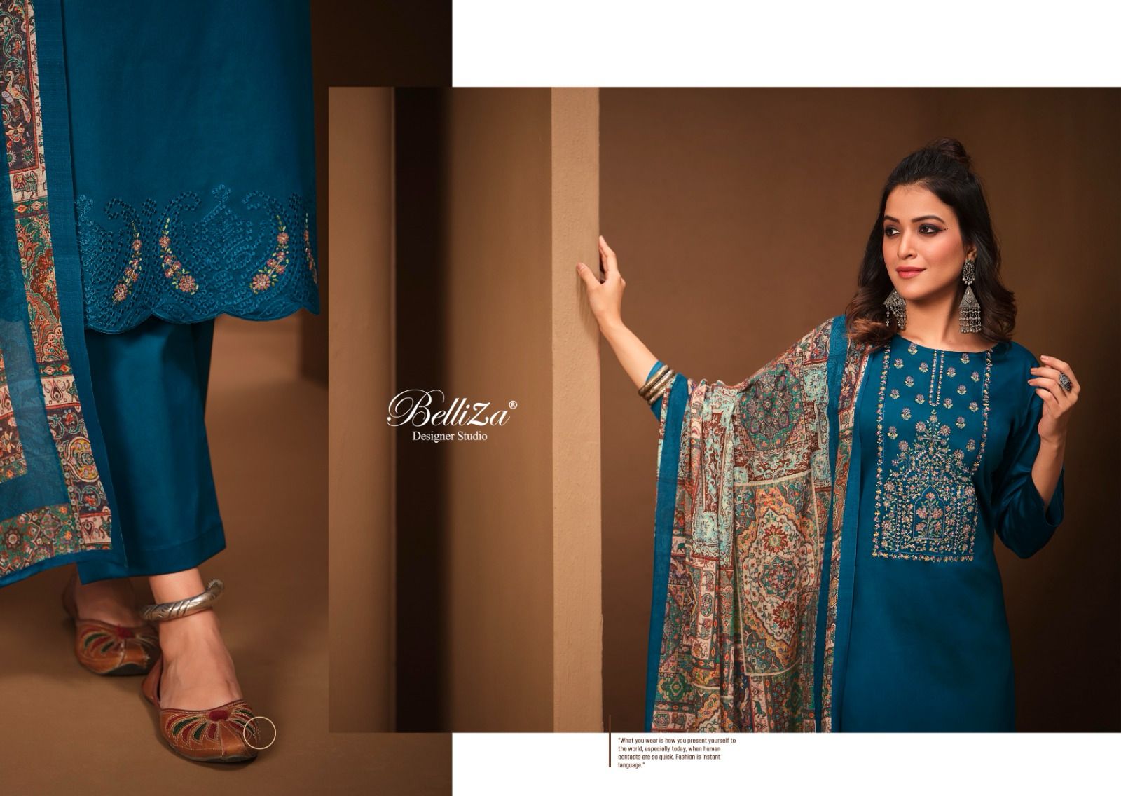 Mughal Garden Vol 2 Belliza Designer Studio Heavy Jaam Pant Style Suits