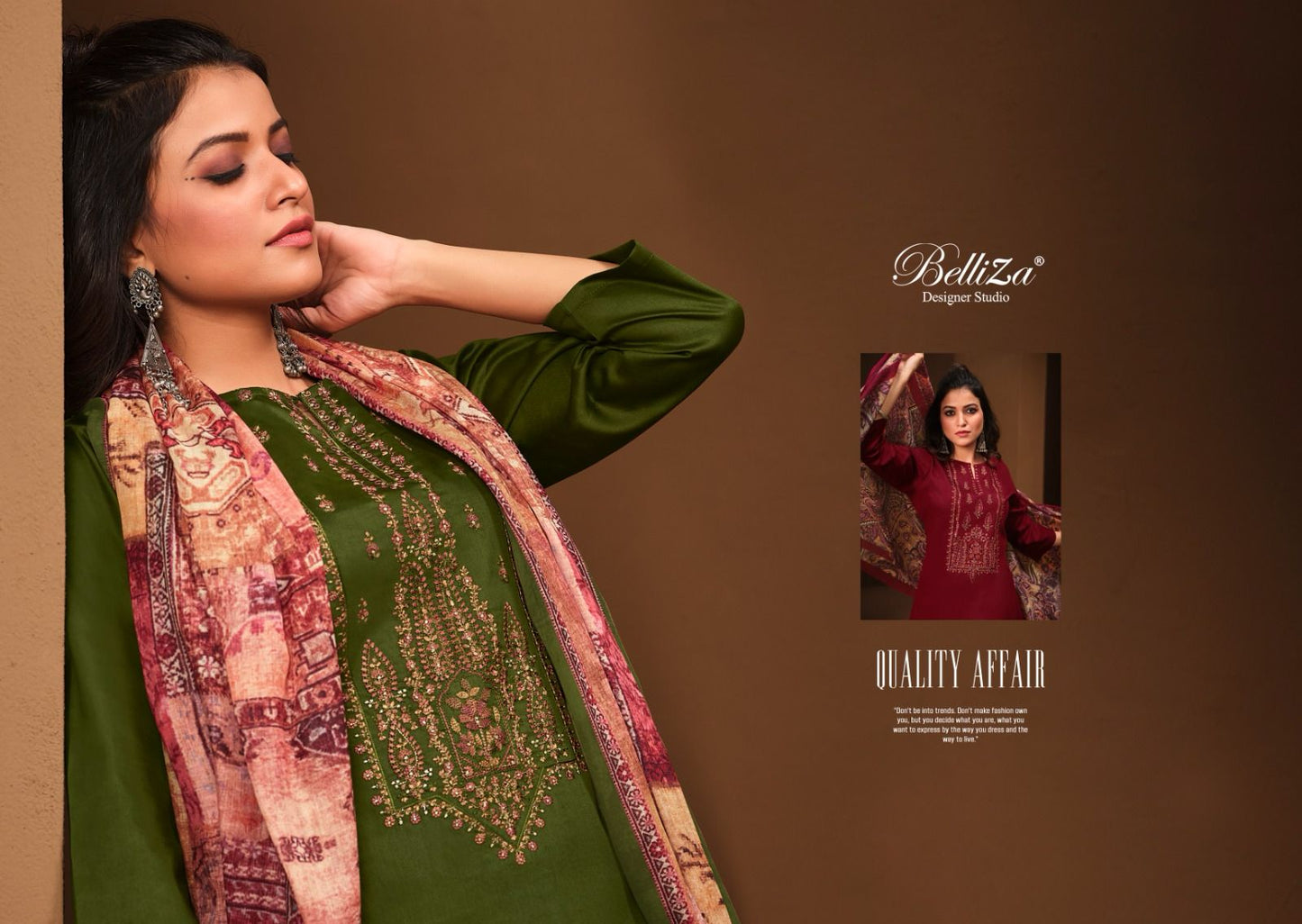 Mughal Garden Vol 2 Belliza Designer Studio Heavy Jaam Pant Style Suits