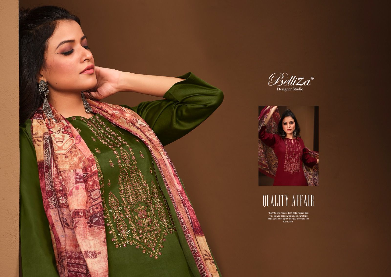 Mughal Garden Vol 2 Belliza Designer Studio Heavy Jaam Pant Style Suits