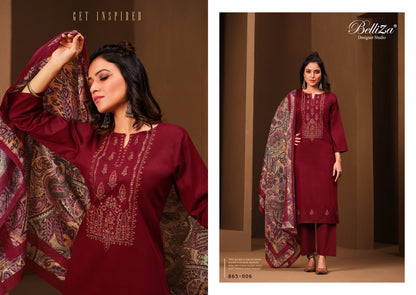 Mughal Garden Vol 2 Belliza Designer Studio Heavy Jaam Pant Style Suits