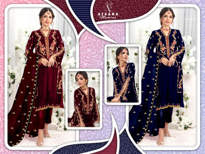 Mumtaz Afsana Velvet Pakistani Readymade Suits