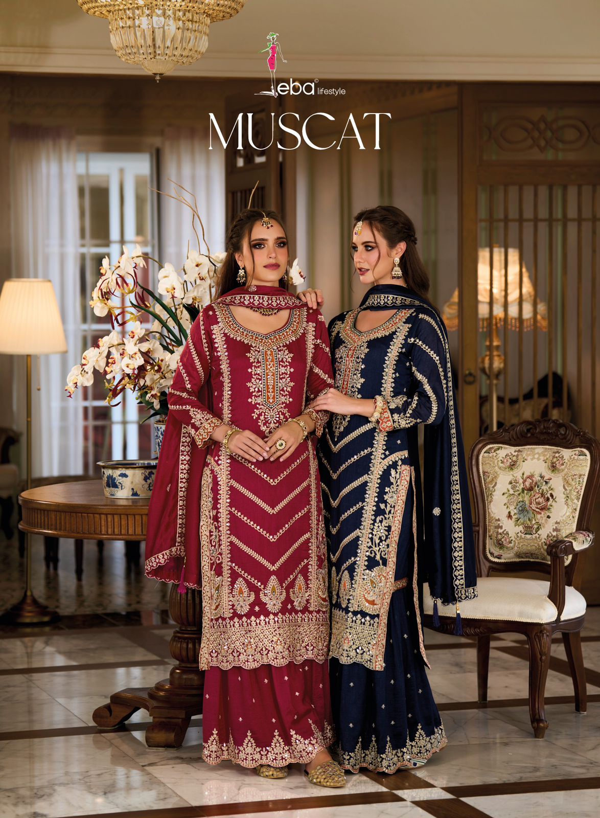 Muscat Eba Lifestyle Silk Readymade Suits