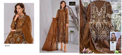 Mushq Colors Vol 11 Rawayat Fox Georgette Pakistani Salwar Suits