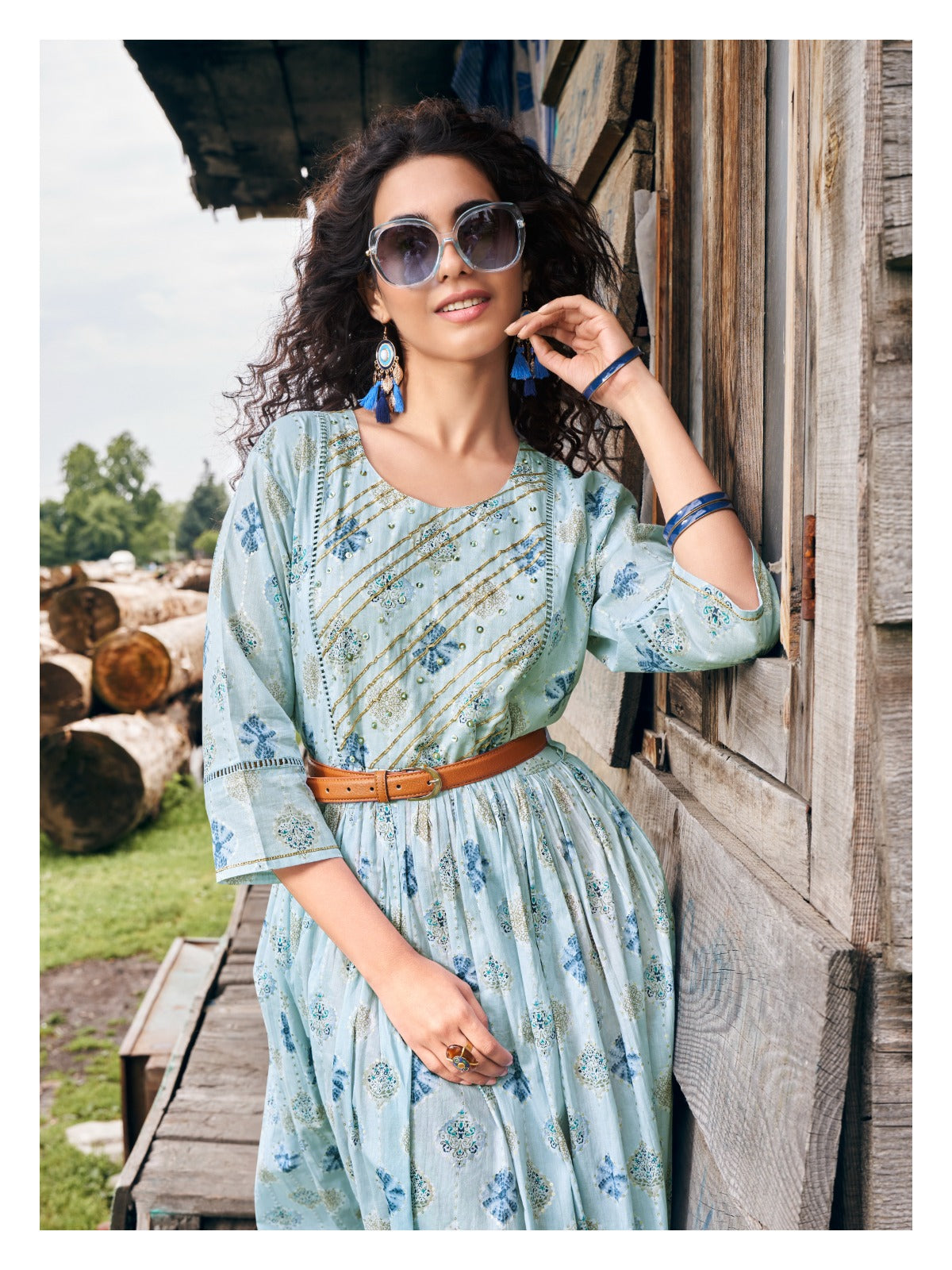 Muskaan You Mull Cotton One Piece Gown