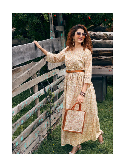 Muskaan You Mull Cotton One Piece Gown