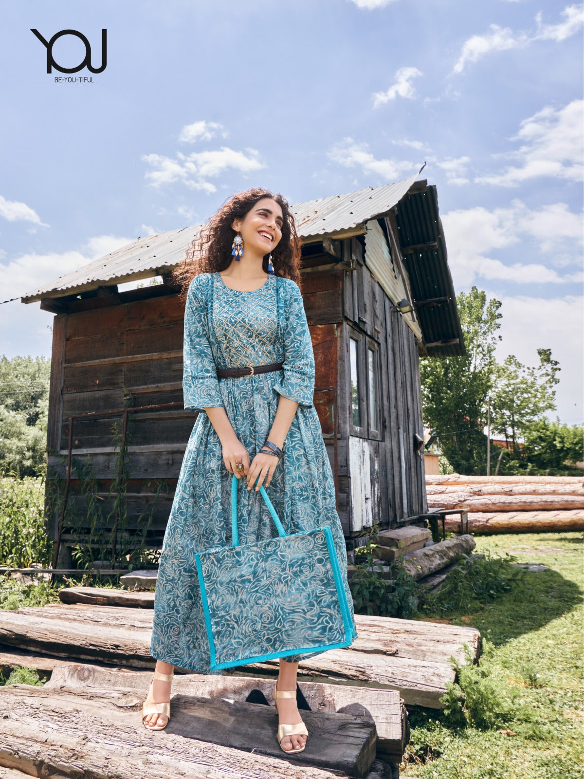 Muskaan You Mull Cotton One Piece Gown