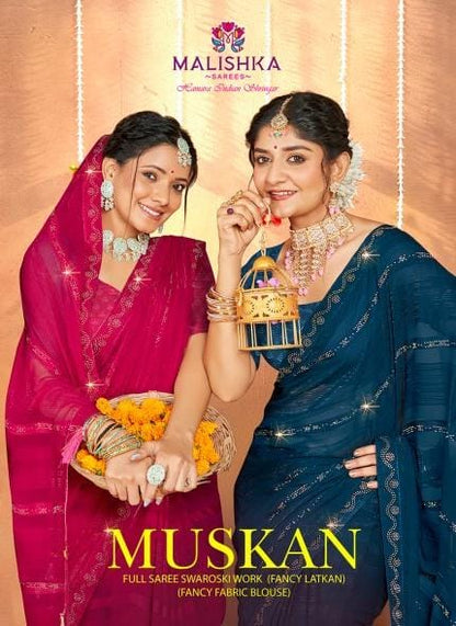 Muskan Malishka Sarees
