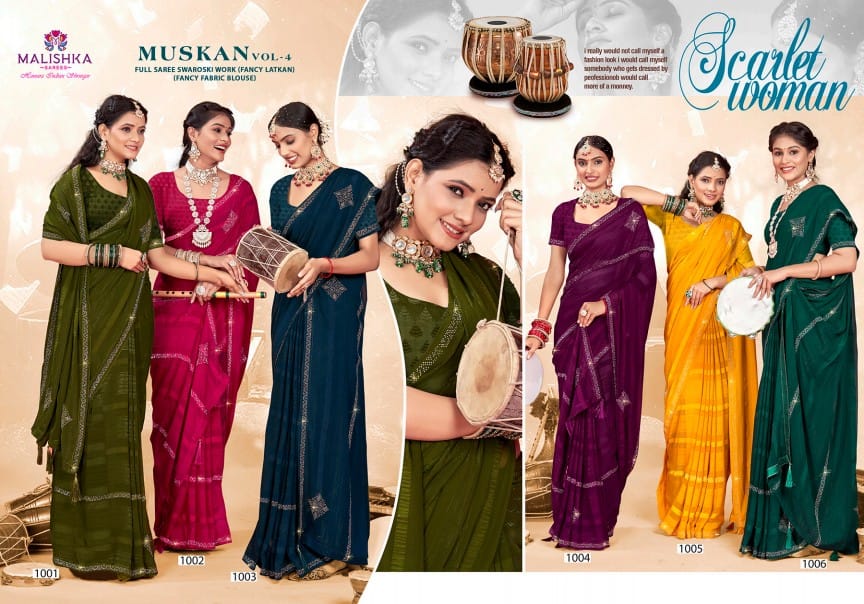 Muskan Vol 4 Malishka Sarees