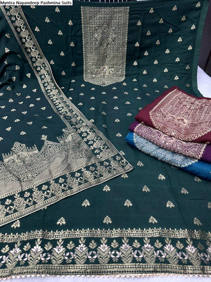 Myntra Nayandeep Pashmina Suits