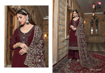 Naari Vol 11 Vouch Fashion Georgette Plazzo Style Suits