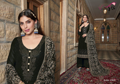 Naari Vol 11 Vouch Fashion Georgette Plazzo Style Suits