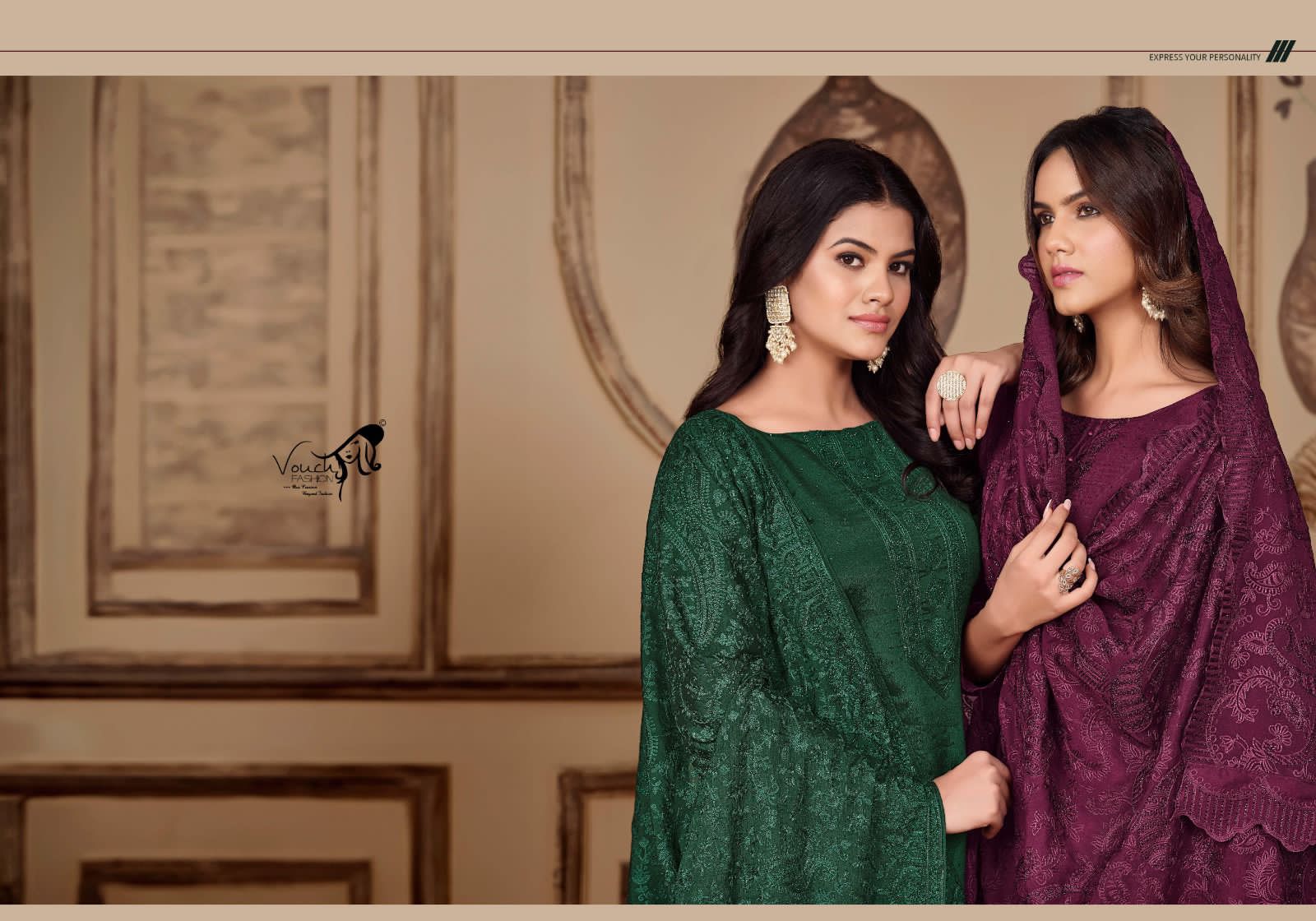 Naari Vol 13 Vouch Fashion Rangoli Pant Style Suits