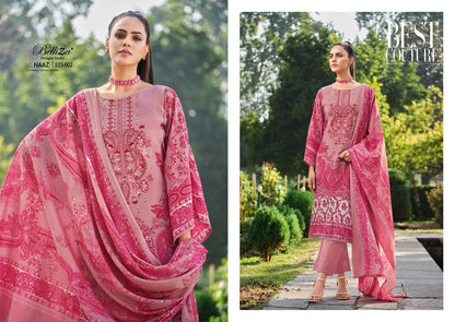 Naaz Belliza Designer Studio Crepe Karachi Salwar Suits