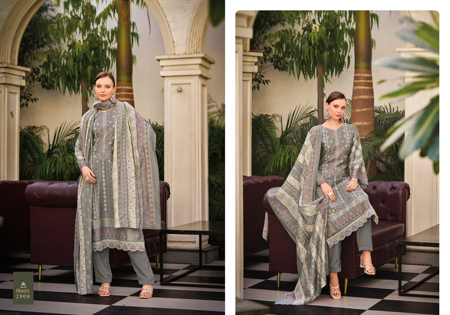 Naaz Vol 29 Pakiza Prints Modal Silk Karachi Salwar Suits