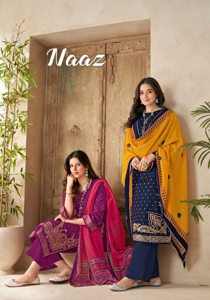Naaz Vp Jaam Cotton Pant Style Suits