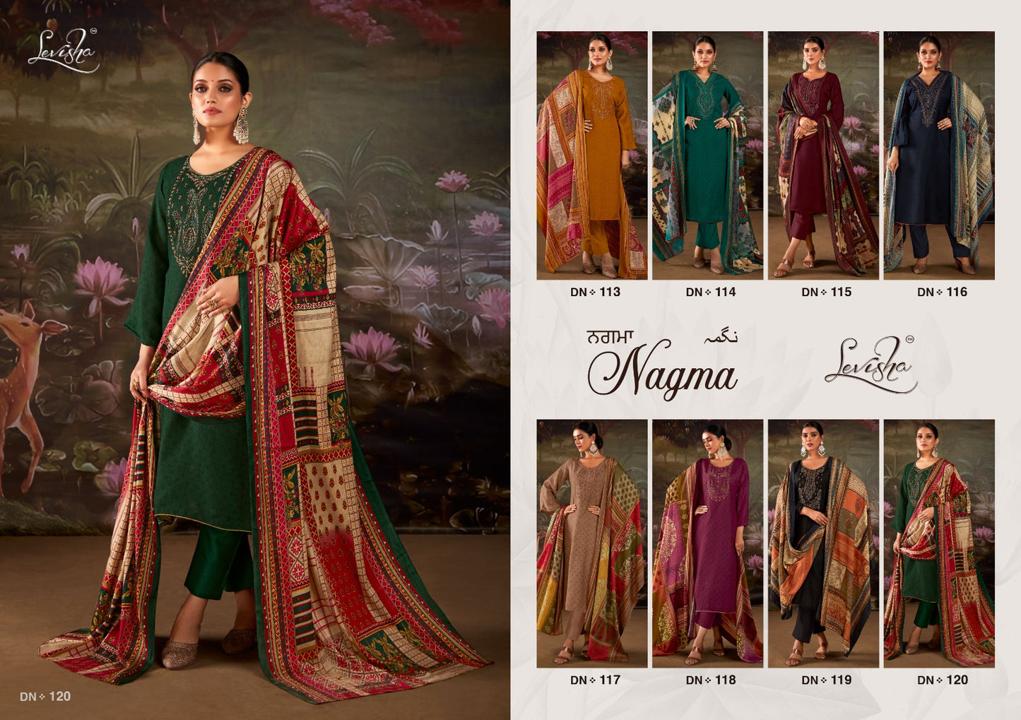 Nagma Levisha Pashmina Suits