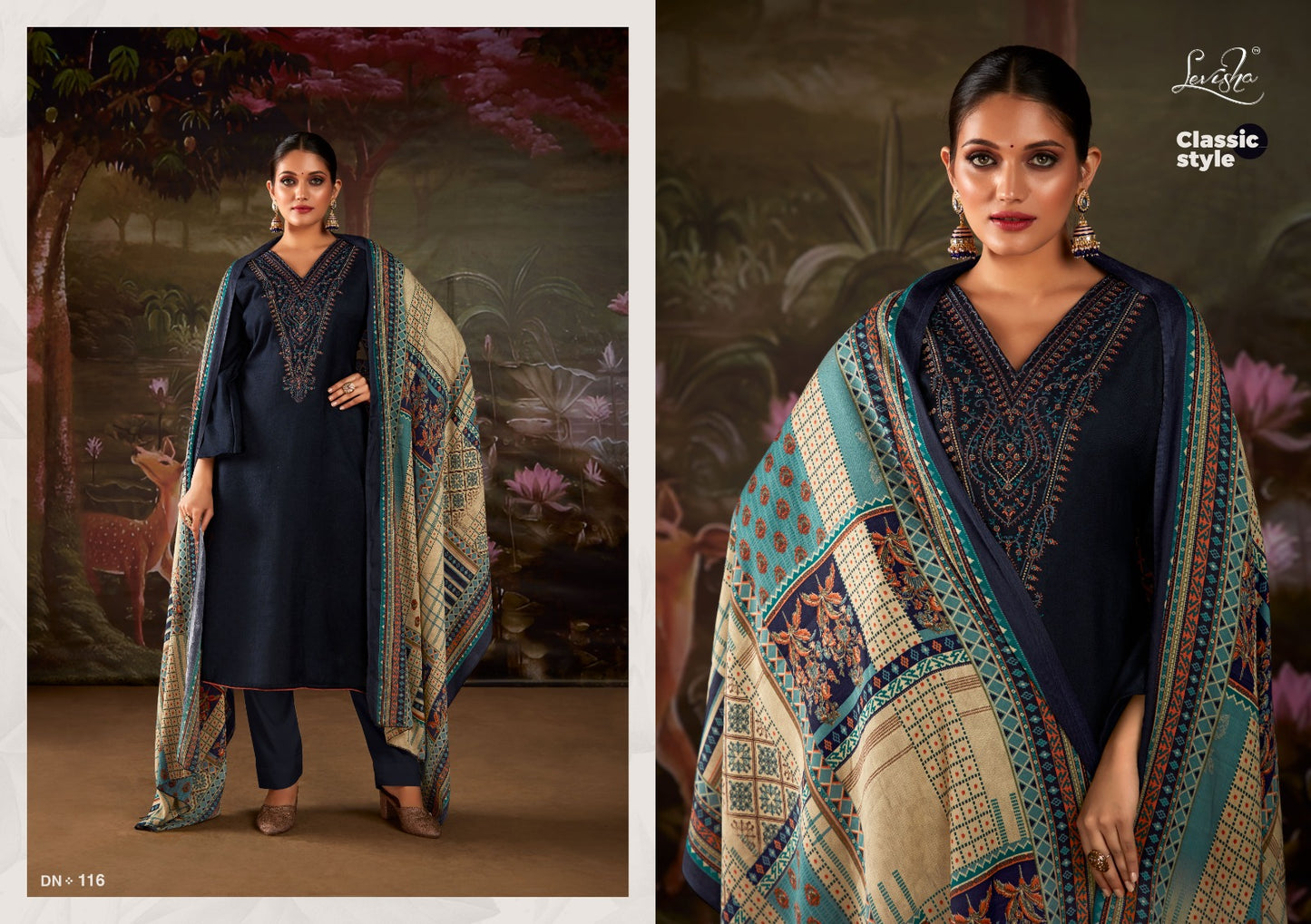 Nagma Levisha Pashmina Suits