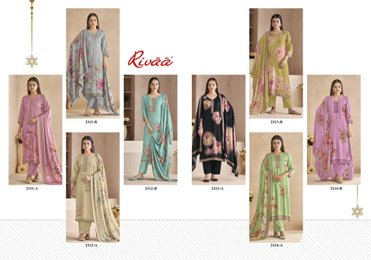 Naina-2 Rivaa Cotton Pant Style Suits