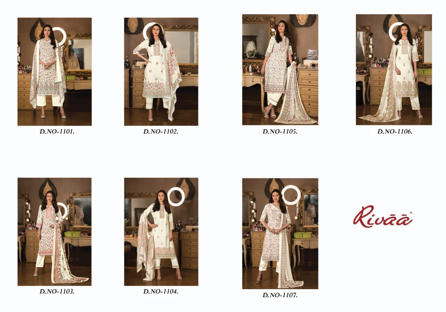 Naina Rivaa Cotton Pant Style Suits