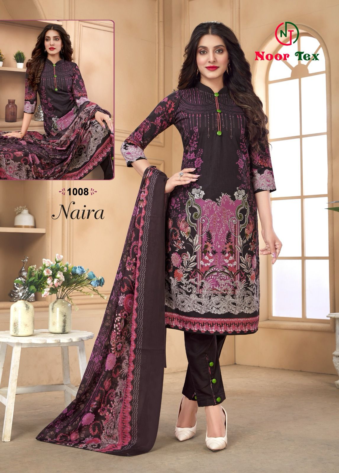 Naira Vol 1 Noor Tex Karachi Salwar Suits